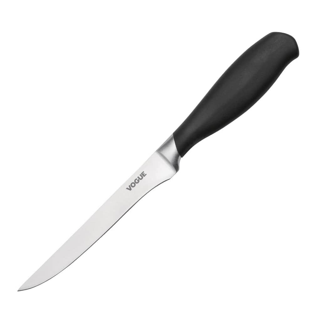 Vogue Soft Grip Boning Knife St/St - 130mm 5" - Image 3