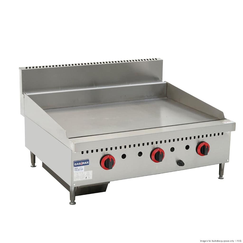 Gasmax GG-36LPG Three burner LPG Griddle Top - - Image 2