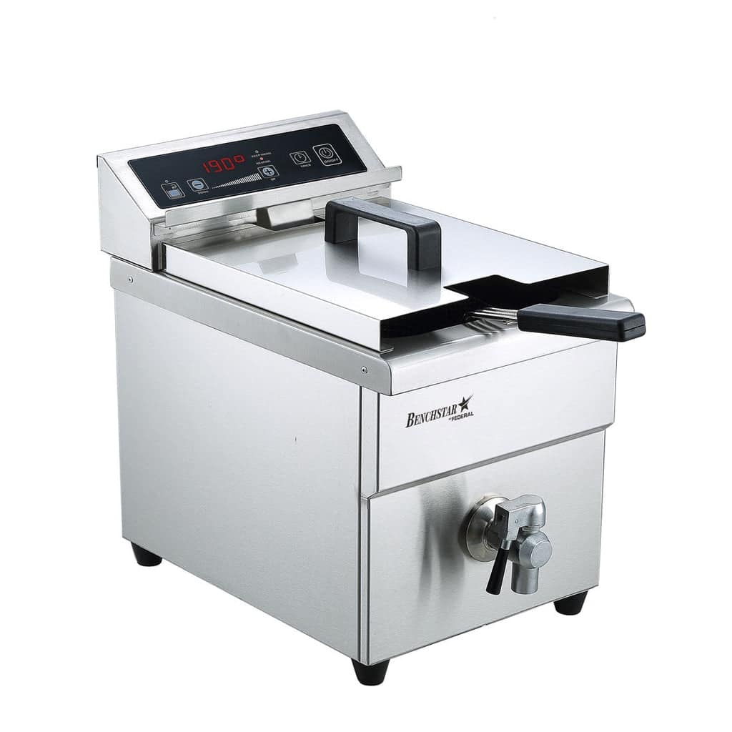 Benchstar IF3500S Single Tank Induction Fryer – 8L, Digital Touch Control - Image 3
