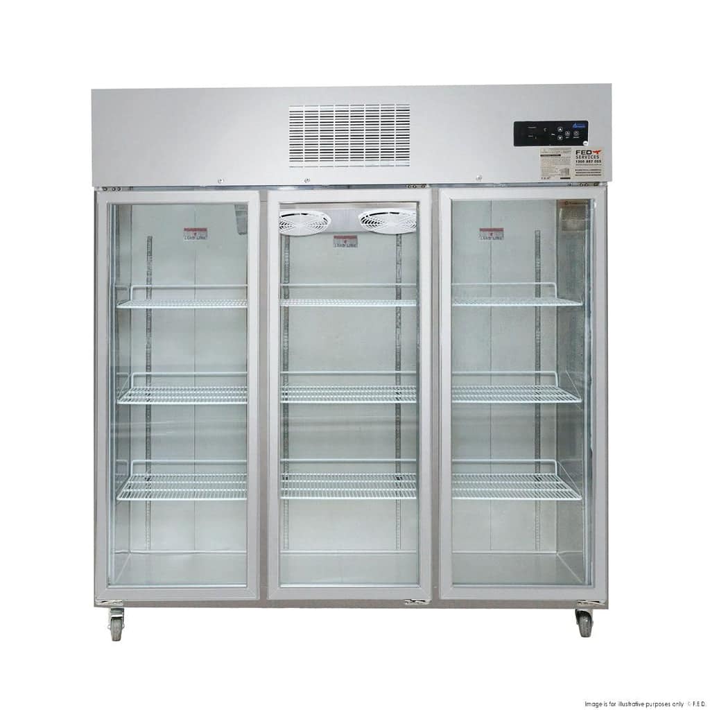 Thermaster SUFG1500 Triple Glass Door Display Freezer – 1500L, -22°C to -18°C - Image 3