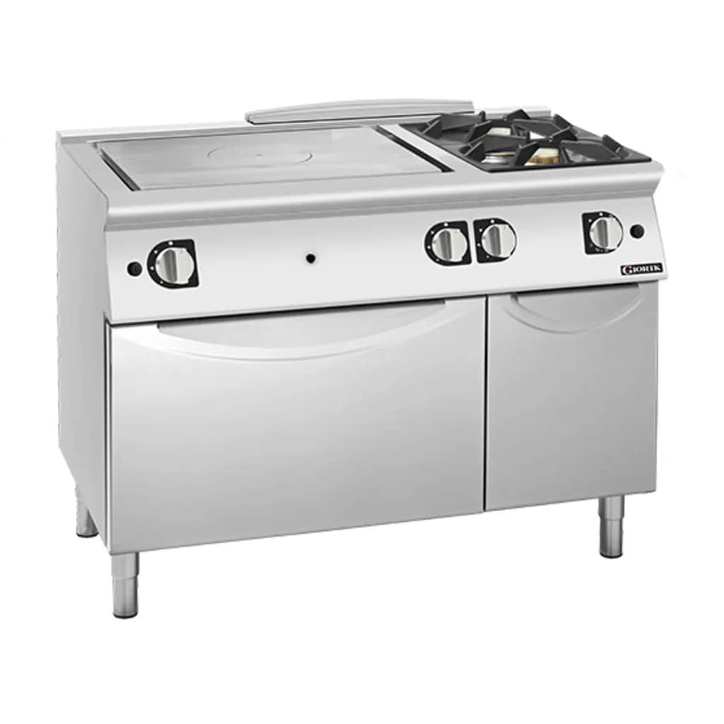 Giorik TG76FTRT.N 1200mm Solid Top & Gas Burner Oven – 132.4MJ - Image 2