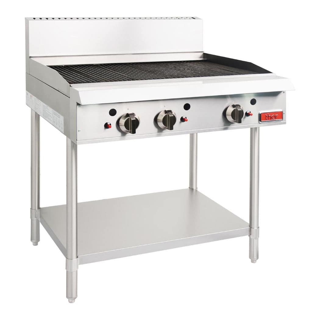 Thor GH104-P Gas Char Broiler 36" – Radiant, Flame Failure LPG - Image 3