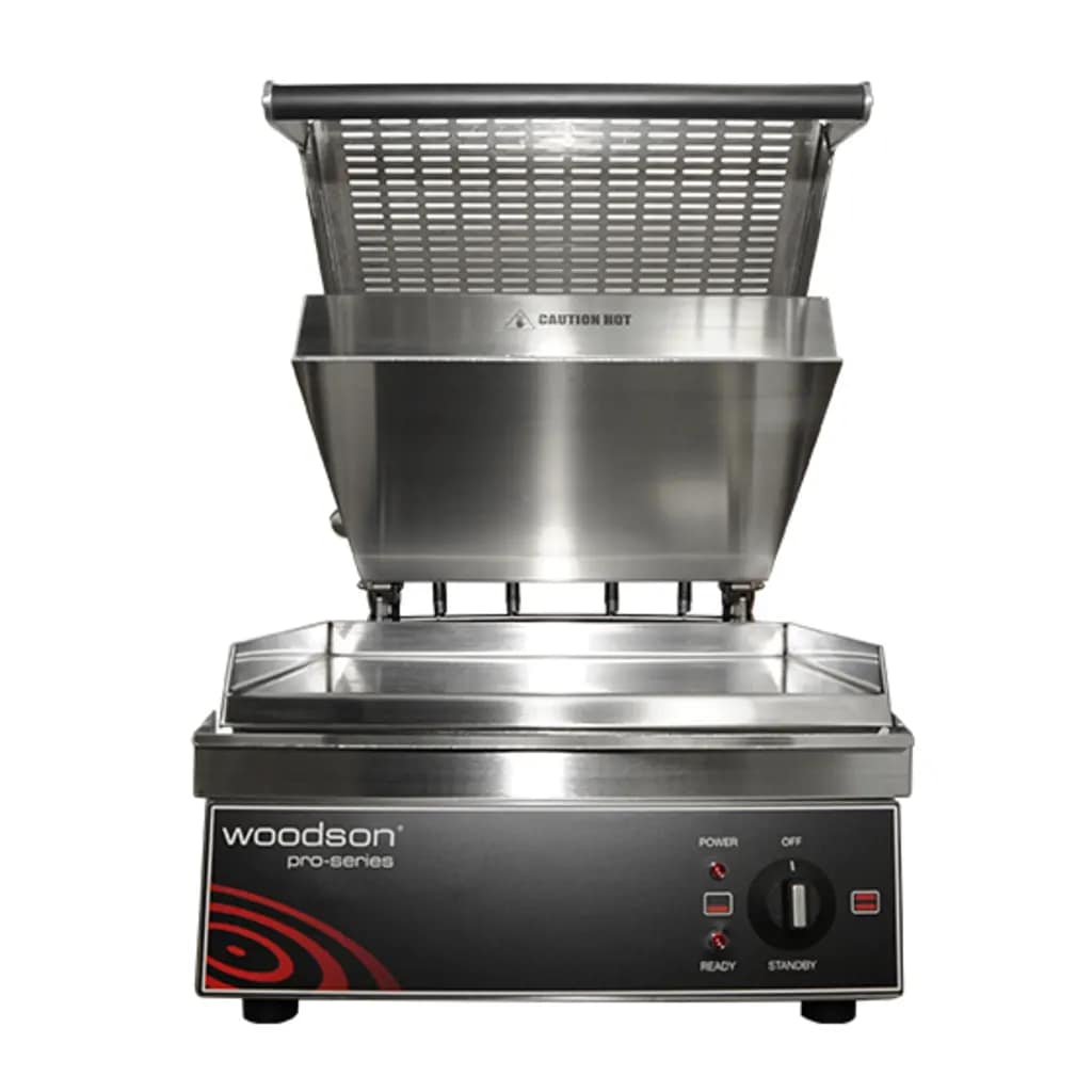 Woodson W.GPC350 Contact Grill | Smooth Plate 350x350mm - Image 5
