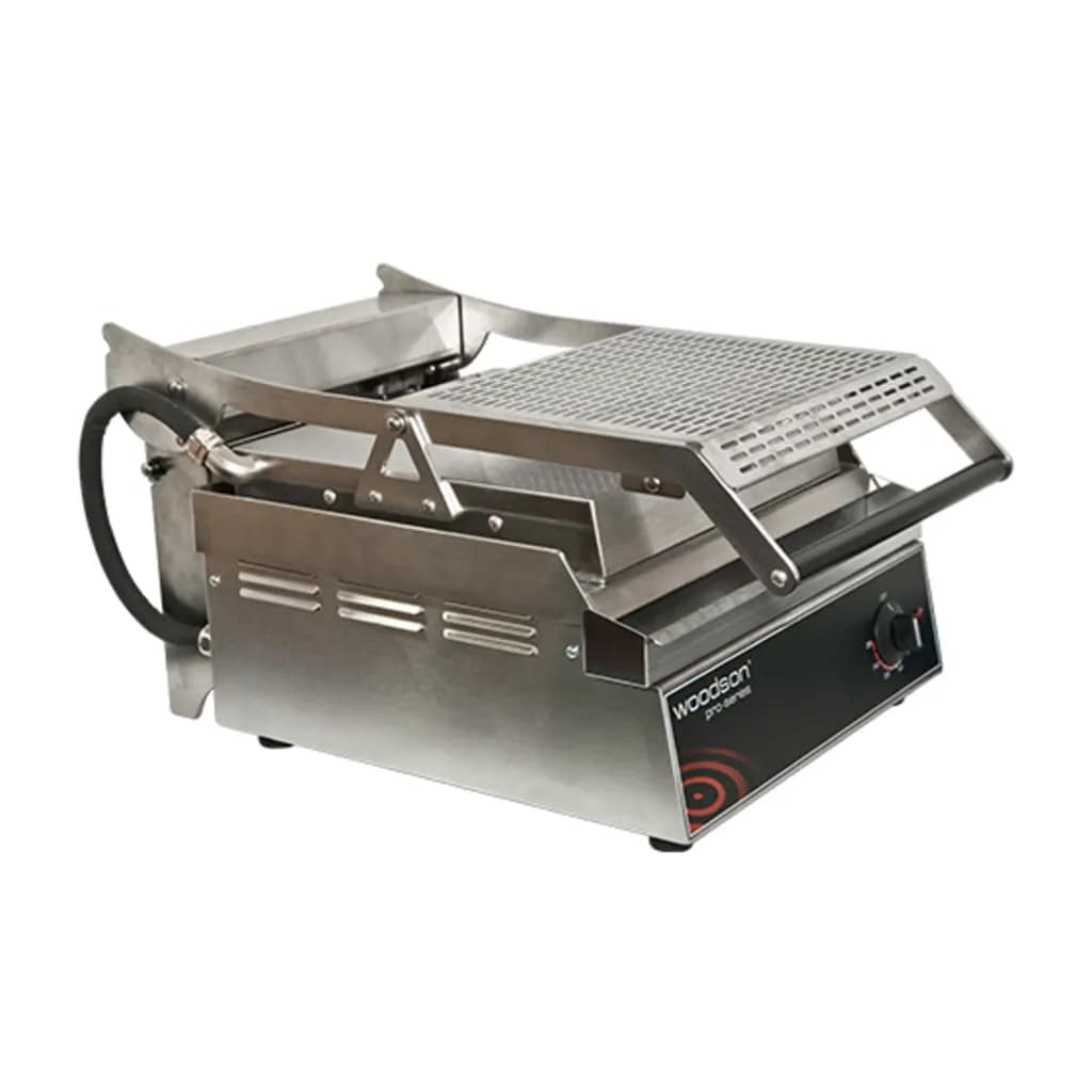 Woodson W.GPC350 Contact Grill | Smooth Plate 350x350mm - Image 4