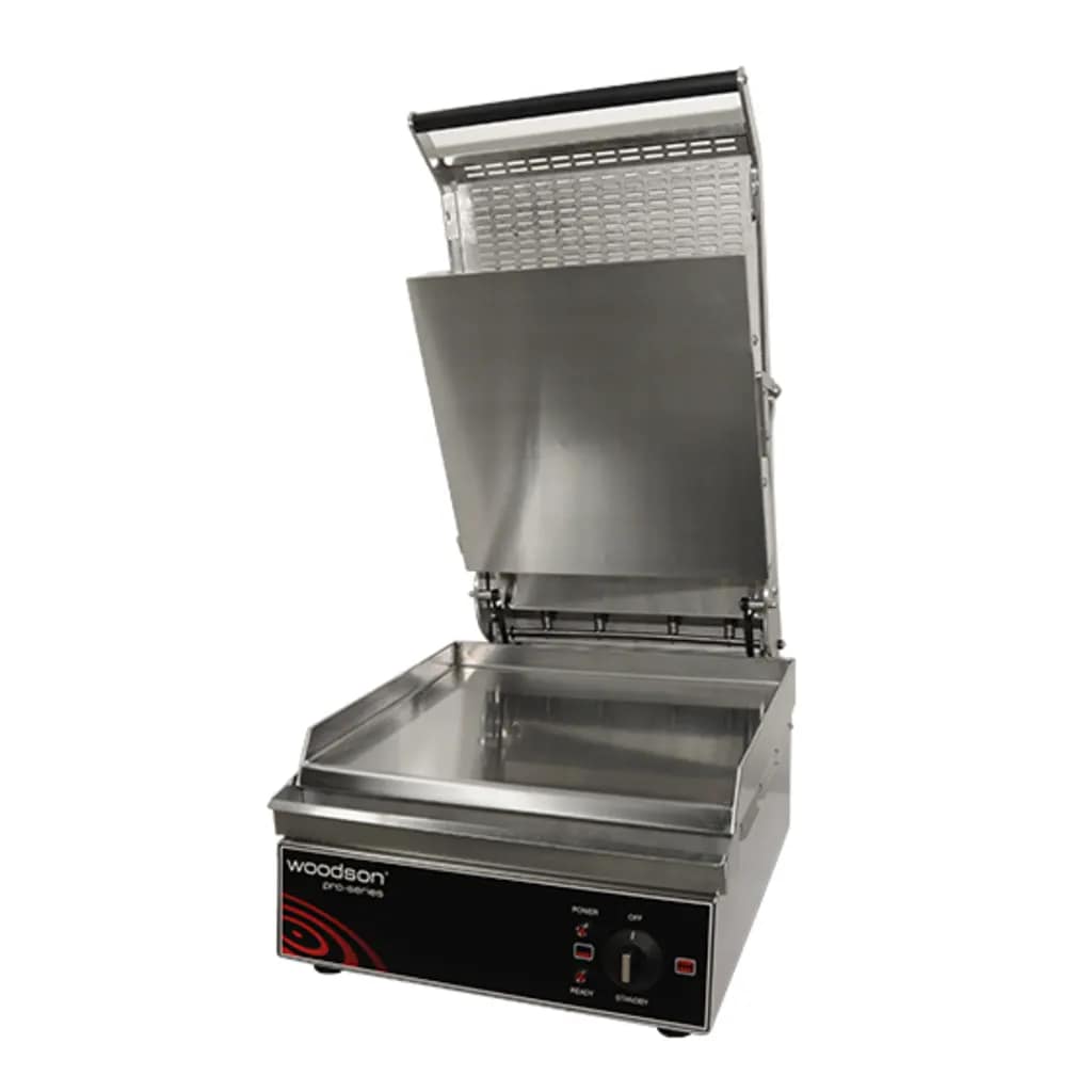 Woodson W.GPC350 Contact Grill | Smooth Plate 350x350mm - Image 3