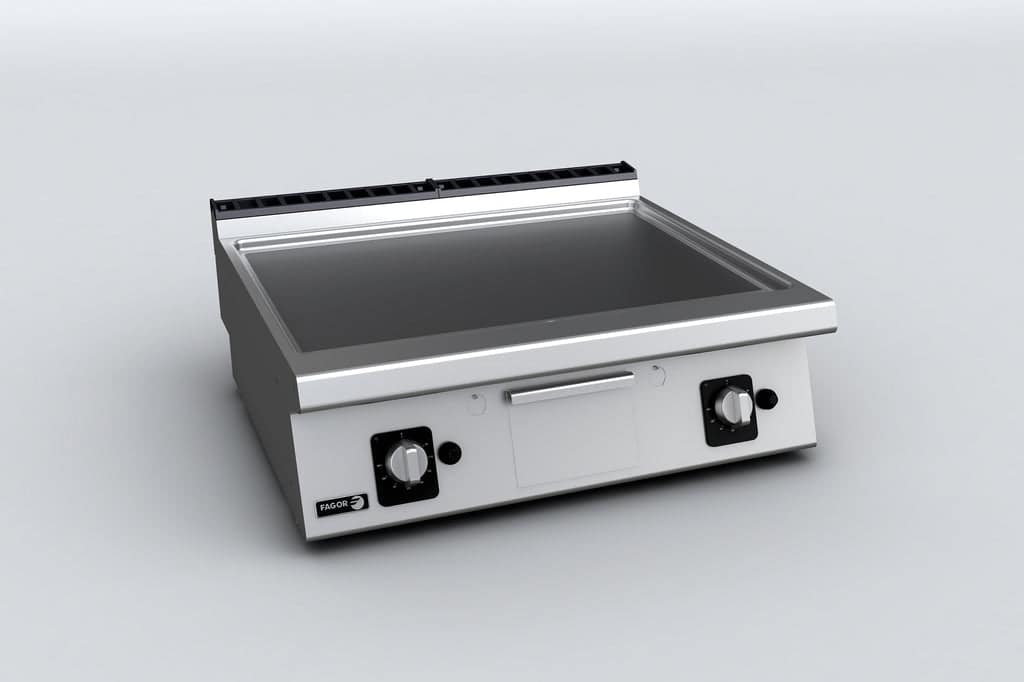 Fagor FT-G710L Bench Top Gas Griddle NG – 800mm, 50MJ/h | KW Commercial Kitchen - Image 2