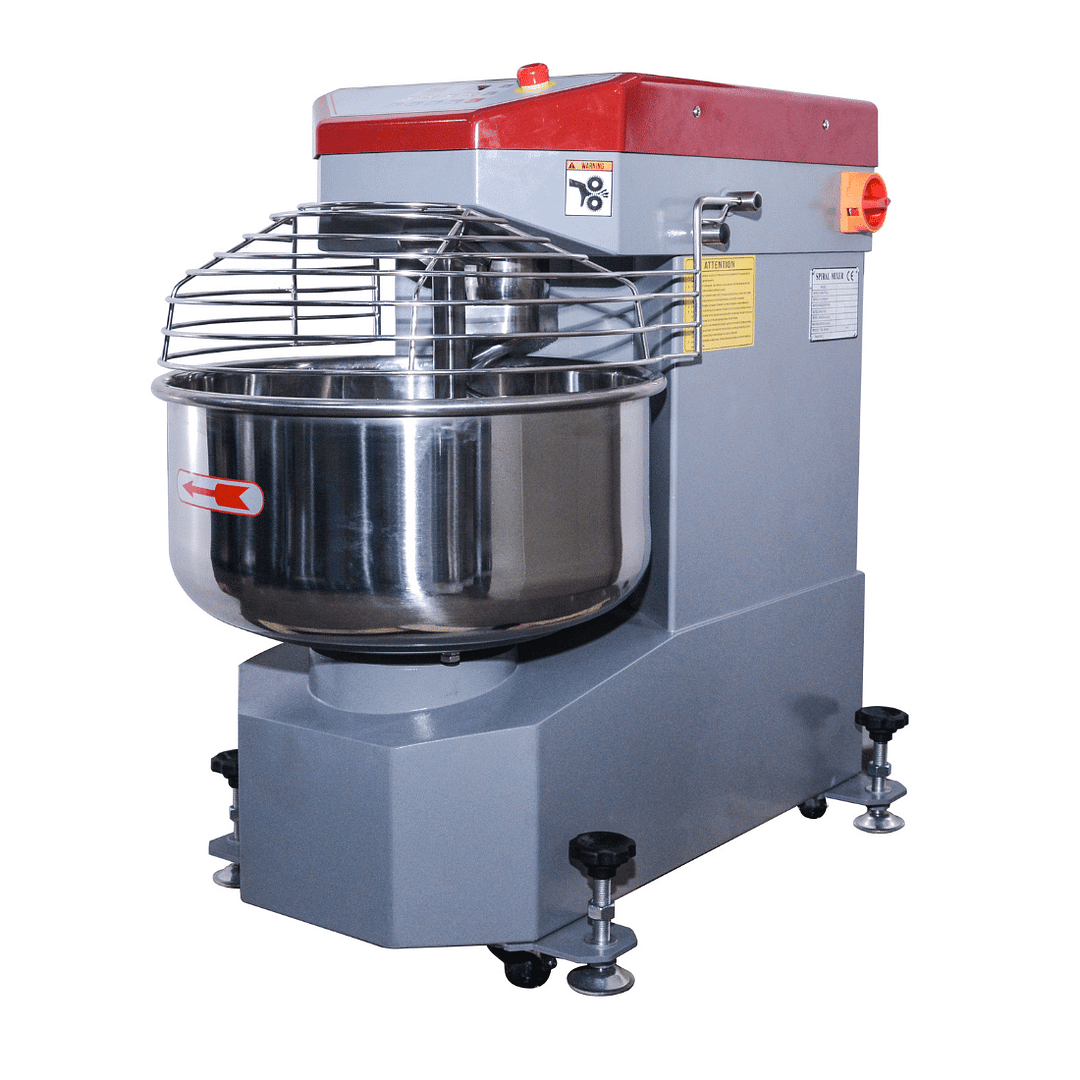 Tyrone SCP23 Fixed Head Heavy Duty 23L Spiral Mixer, 10-Speed, Programmable, Commercial Dough Mixer