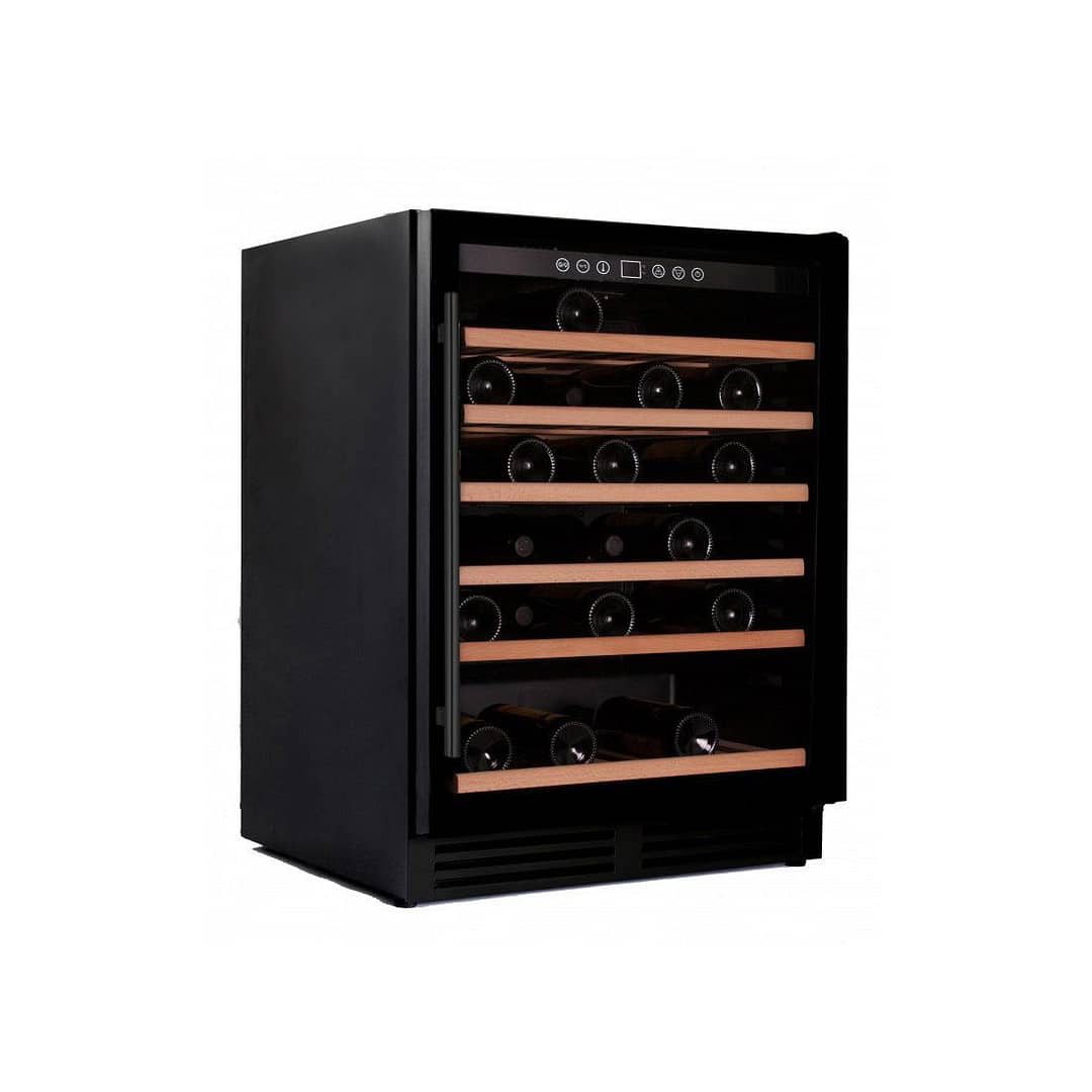Thermaster WB-51A Single Zone Wine Cooler with Beechwood Shelves, 51 Bottle Capacity