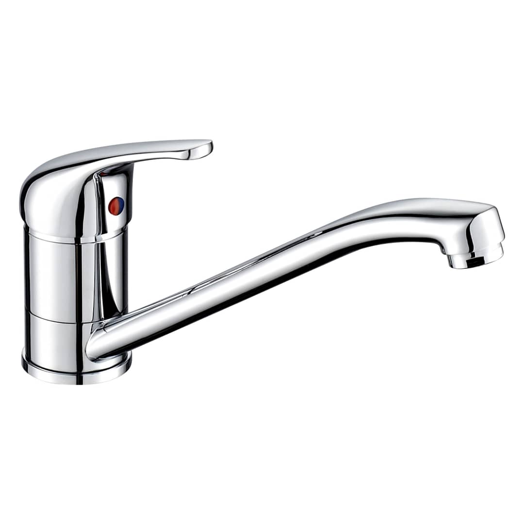 Sunmixer T20154 Deck Mounted Faucet with Top Handle for Kitchens & Bathrooms