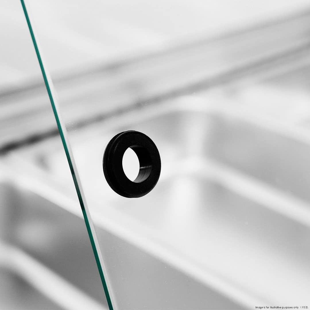 Thermaster PG150FA-XG Cold Salad & Noodle Bar – 600L, 4x1/1 GN, Glass Canopy - Image 8