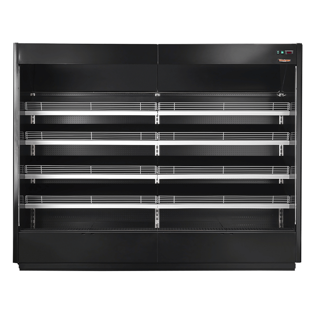 Tecondom TDST90-CA-187BD 3 door remote display fridge