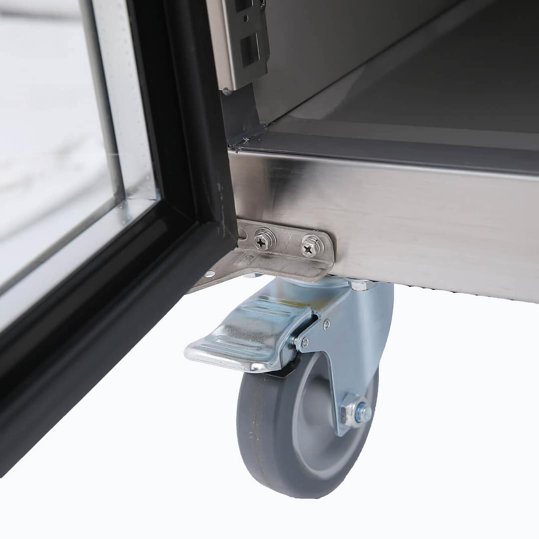 Bromic Chiller UBC1360GD-NR U/Bench 2DR GLS 282L - Image 12