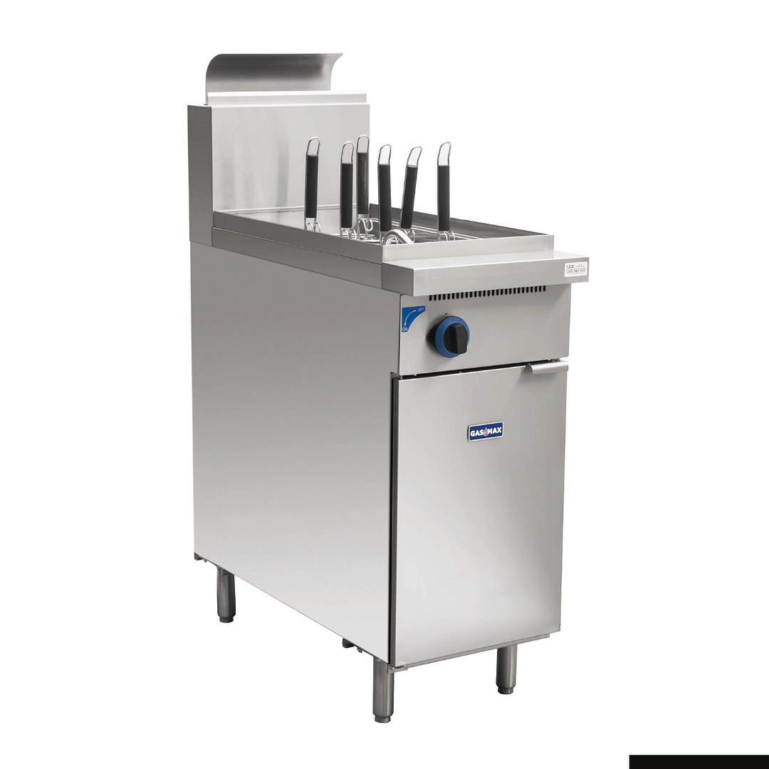 Gasmax PC150-6 V Pan Pasta & Noodle Cooker – 6 Basket, 27L, Natural Gas - Image 2