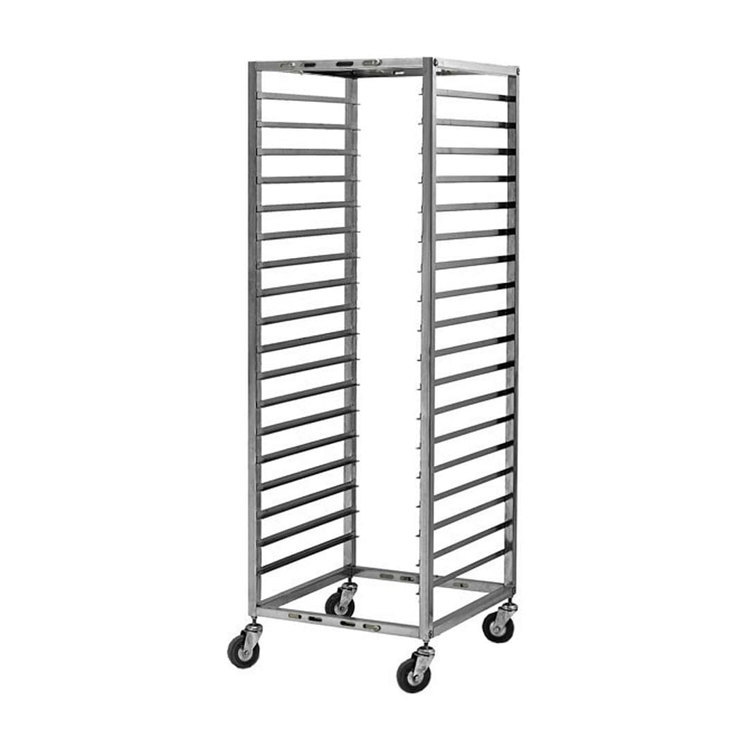 FED GTS-180 Adjustable Stainless Steel Gastronorm Rack with 18 Shelves & Heavy-Duty Frame