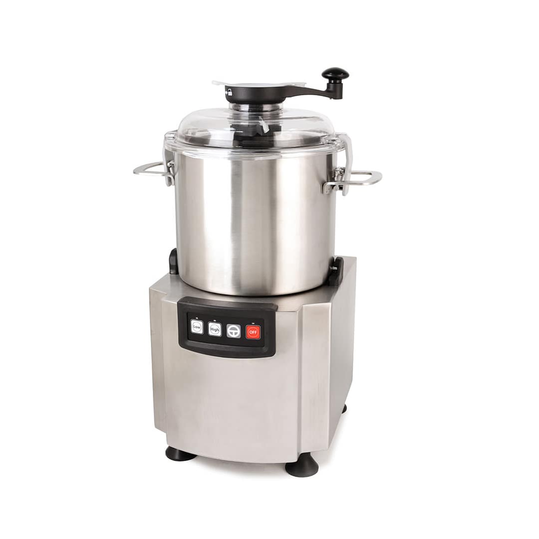 Yasaki BC-8V2 Double Speed 8L Tabletop Cutter Mixer, Stainless, Dual Speed