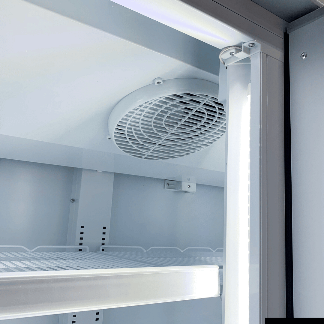 Thermaster LG-2200GBM 4 Door Fridge – 2248L, Supermarket Display - Image 9