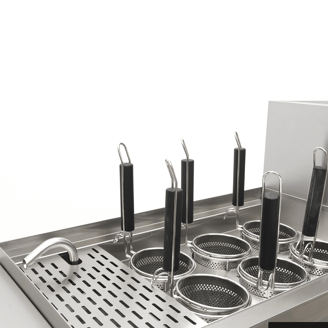 Gasmax PC150-6 V Pan Pasta & Noodle Cooker – 6 Basket, 27L, Natural Gas - Image 5