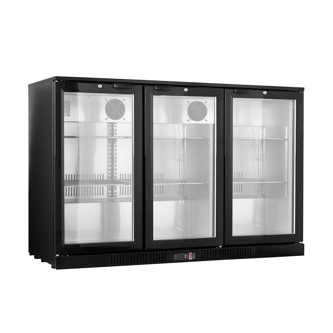 Thermaster LG-330HC Under Bench Bar Cooler with 3 Doors & 330L Capacity