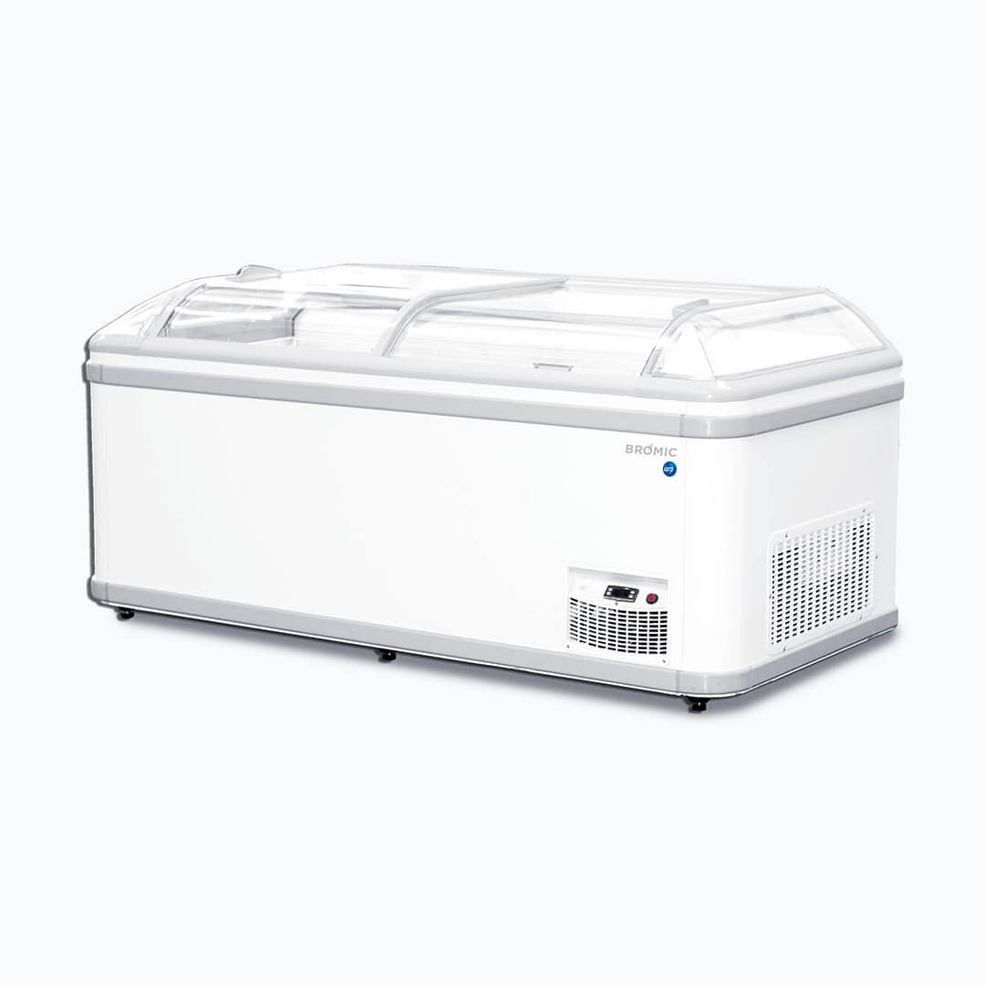 Bromic IRENE ECO185 Island Chest Freezer – 805L, Curved Glass Lid, 4-Star GEMS - Image 3