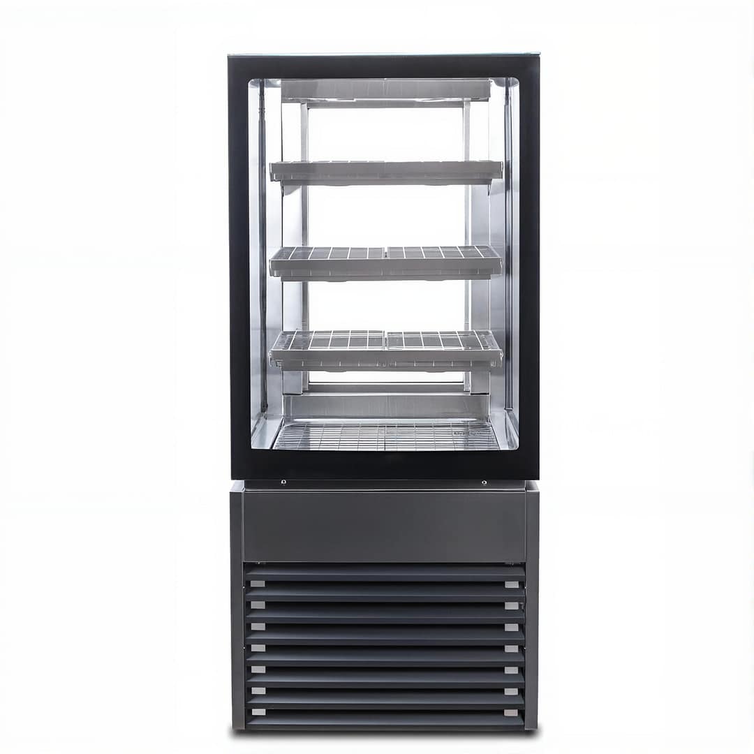Anvil NDHV4720 600mm 4 tier square glass hot food display showcase