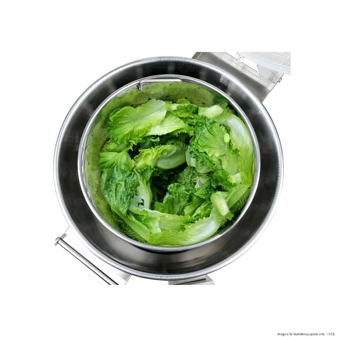 Yasaki SP75AS Salad Spinner – 3kg Capacity, Castors & Timer - Image 4