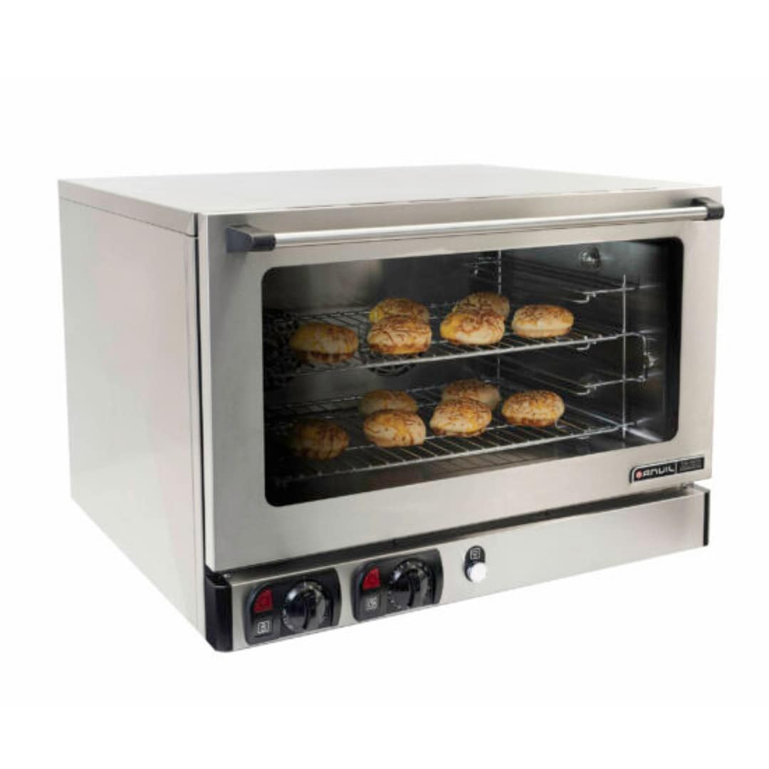 Anvil COA1005 Grande Forni convection oven 4-tray, 3.2kW, stainless steel, 240V, manual steam, Australia