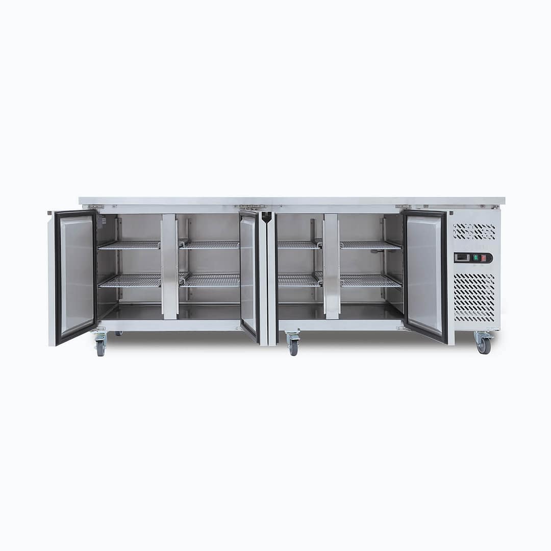 Bromic UBF2230SD-NR 4 Door Under Bench Freezer – 553L, R290 - Image 4