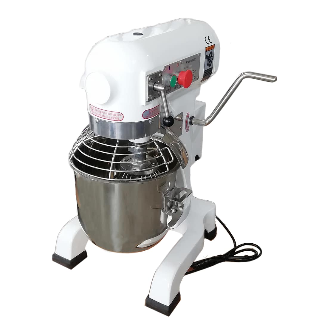 Yasaki B10KG Heavy Duty 10 Litre Planetary Mixer with 3-Speed Gear Drive – Ideal for Bakeries & Pizza Dough