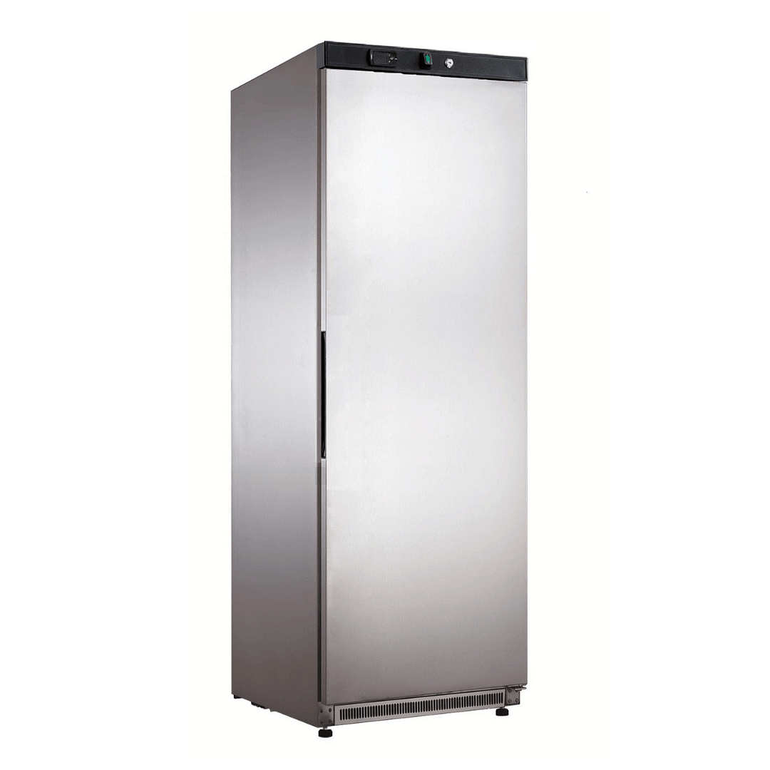 FED-X XR400SS Single Solid Door Upright Fridge with 350L Capacity & Stainless Steel Finish
