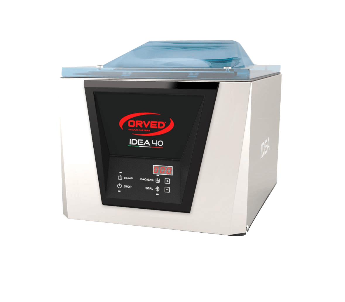 Orved IDEA 40 Vacuum Sealer with Smart Sensor, 410mm Bar, and External Vacuum Capability