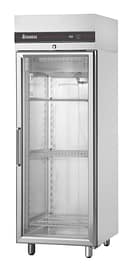 Inomak UFI1170G Upright Glass Door Fridge with 654L Capacity and LED Light