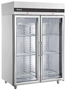Inomak UFI2140G Double Glass Door Upright Freezer with 1432L Capacity and LED Lighting