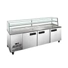 Thermaster SCB/21 Deluxe 3-Door Sandwich Prep Bar with 1000L Capacity and 11 × 1/3 GN Pan Slots