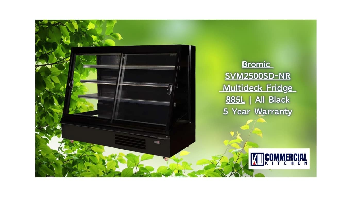 Bromic SVM2500SD-NR Semi Vertical Multideck Fridge – 885L