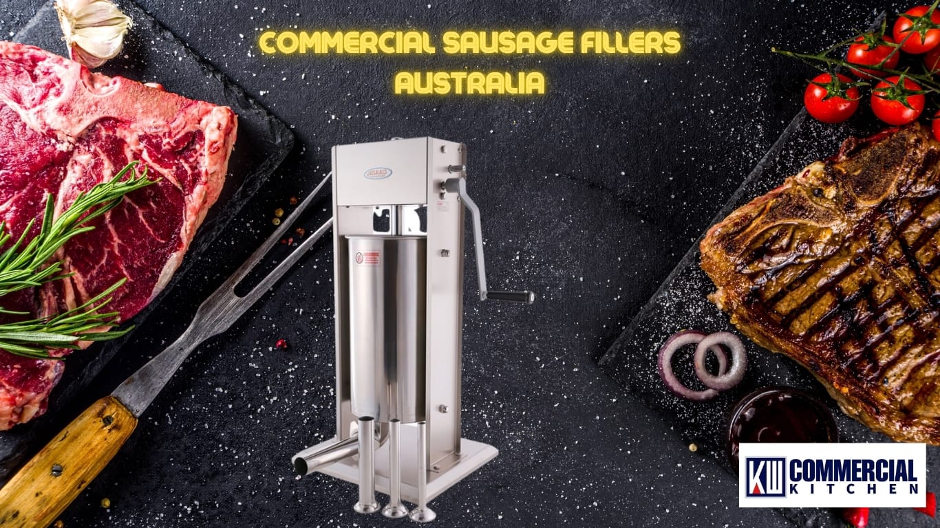 Matador SV-15 Manual Sausage Filler – 15L, Stainless Steel, 4 Funnels