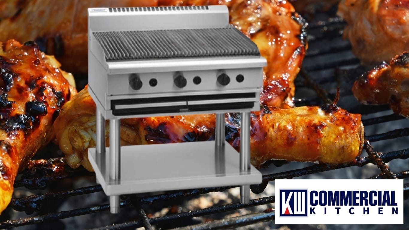 Waldorf CH8900G-LS Gas Char Grill 900mm Wide