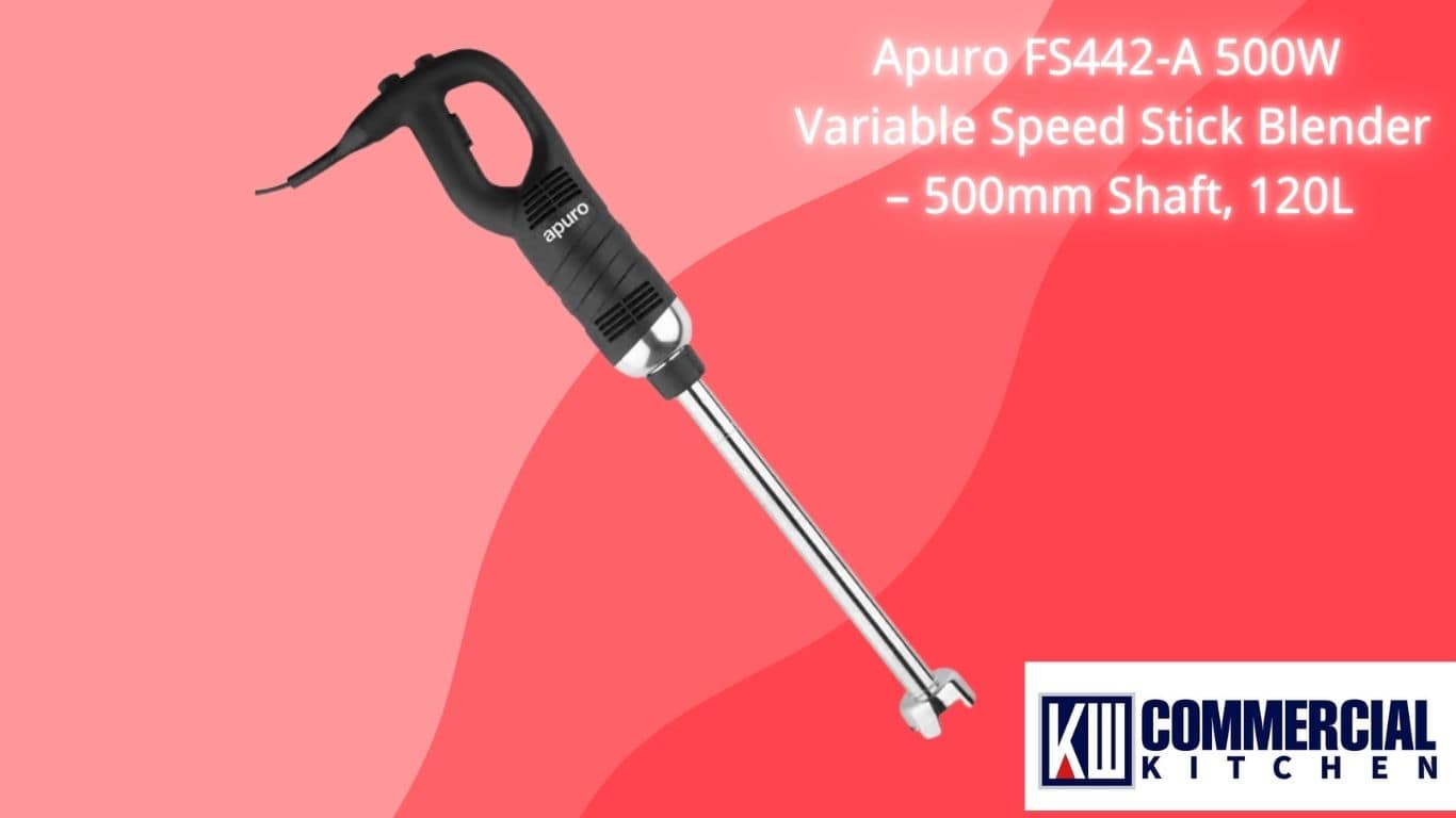 Apuro FS442-A 500W Variable Speed Stick Blender – 500mm Shaft, 120L Capacity