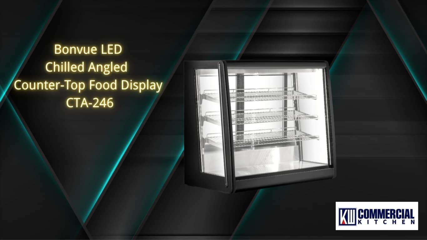 Bonvue Chilled Angled Counter-Top Food Display - CTA-246