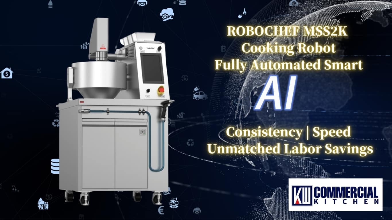 ROBOCHEF MSS2K Cooking Robot | Fully Automated Smart | 3D Heating