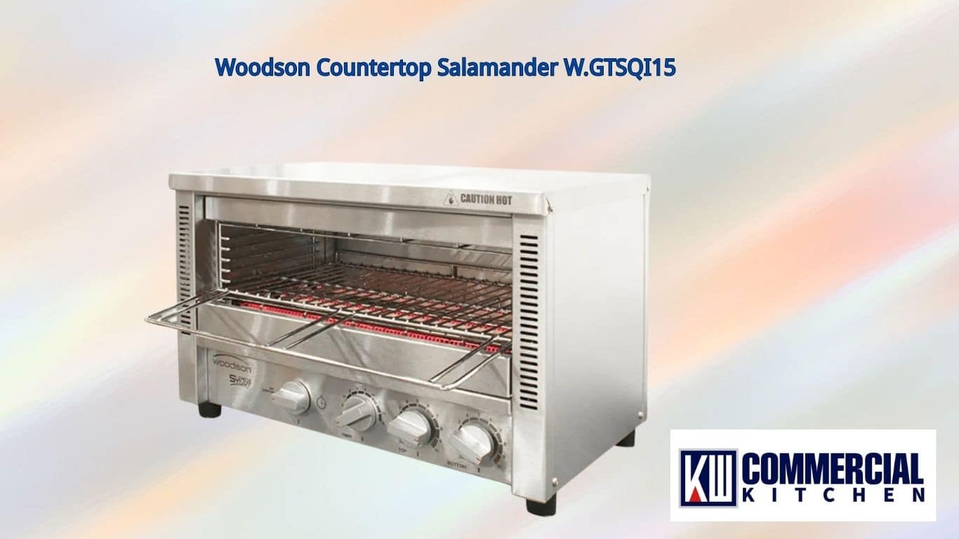 Woodson Toaster Griller W.GTQI8.15 – 8 Slice,15A, Australian Made