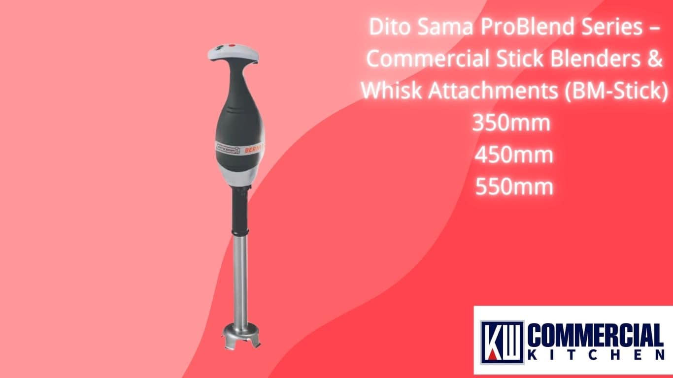 Dito Sama Stick Blenders Stainless Tube 25cm MS250