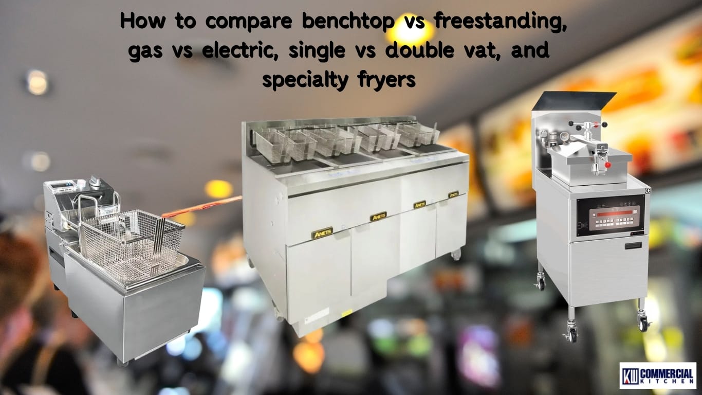 How to choose the right Deep Fryer for Commercial Kitchen?