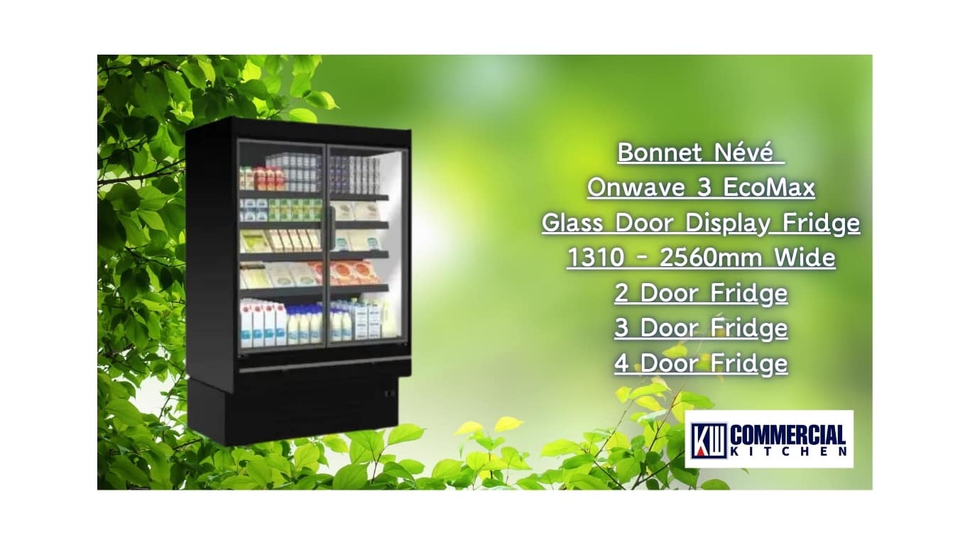 Bonnet Névé Onwave 3 EcoMax Chiller – Glass Door Multideck | R290 Plug-In