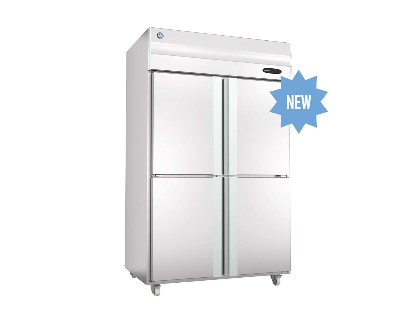 alt="Hoshizaki HR-127-4D – Commercial Split Door Upright Fridge Australia"
