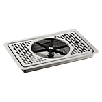 Sunmixer T9860-D Countertop Glass Rinser with 150mm Stainless Steel Centre & Fast Drainage