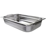 Vogue CB179-A GN 1/1 Stainless Steel Pan with Handles 100mm Deep