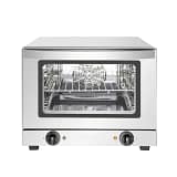Apuro DA957-A convection oven, 21L capacity, 3 × 1/2 GN pans, stainless steel countertop oven – Australia