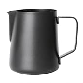 Olympia CM607 black non-stick milk frothing jug 570ml stainless steel