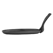 Olympia GG133 cast-iron oval sizzler platter 240×140 mm with removable handle and heat-retaining surface – Australia