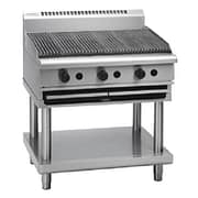 Waldorf CH8900G-LS 900mm commercial gas char grill on stand